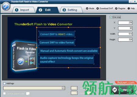 ThunderSoft Flash to AVI Converter破解版