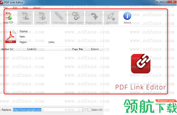 PDFLinkEditor超链接修改工具绿色版