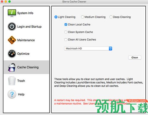 Sierra Cache Cleaner Mac破解版