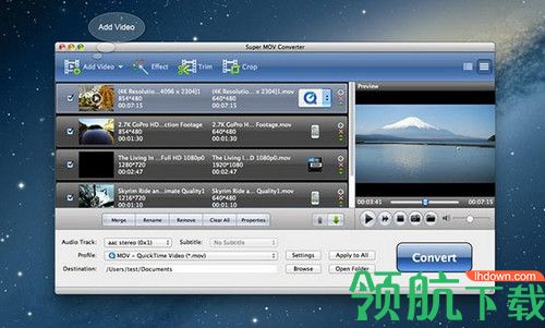 Super MOV Converter Mac破解版