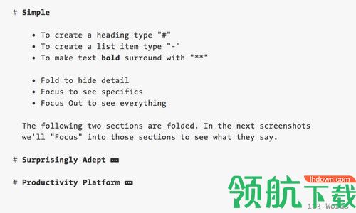 FoldingText for Mac破解版
