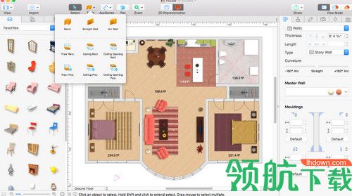 Live Home 3D Standart Mac破解版