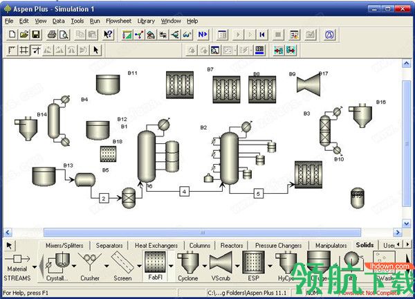 AspenPlus流程模拟系统工具绿色版