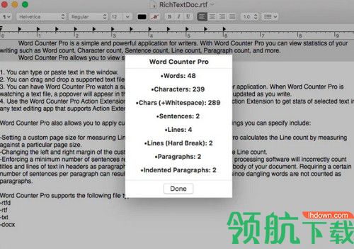 Word Counter Pro Mac破解版
