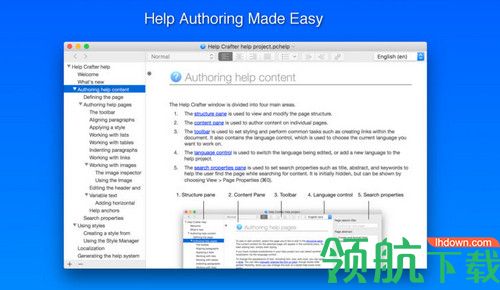 Help Crafter for Mac破解版