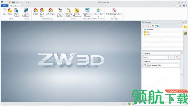 ZW3D2020中文破解版(附破解程序)