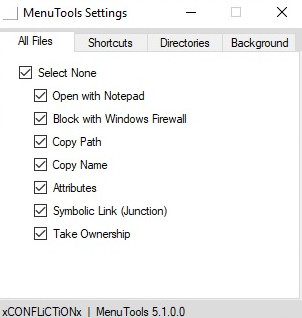 MenuTools绿色版