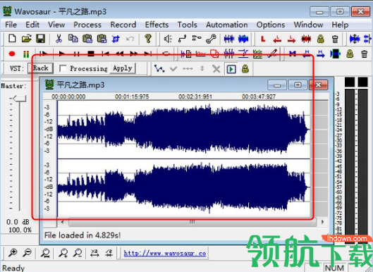 Wavosaur音频编辑工具官方版