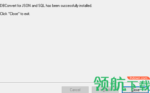 DBConvertJSONtoSQL转换工具破解版