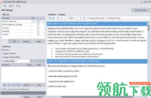 MSTech PDF Split Merge破解版