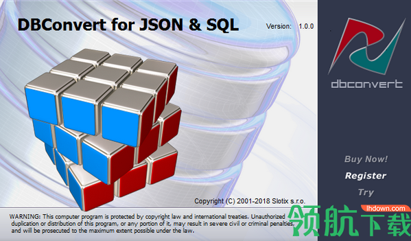 DBConvertforJSONandSQL数据库文件转换破解版
