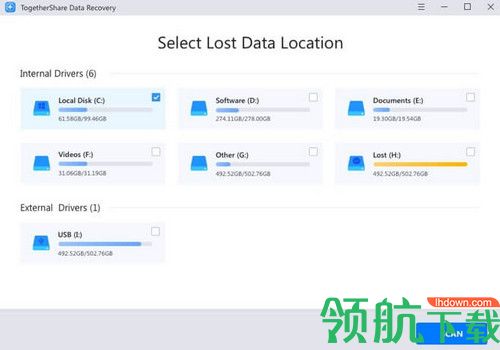 TogetherShare Data Recovery Enterprise破解版