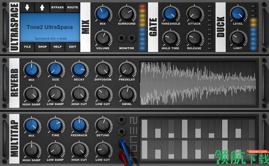 Tone2UltraSpace音频混响工具绿色版