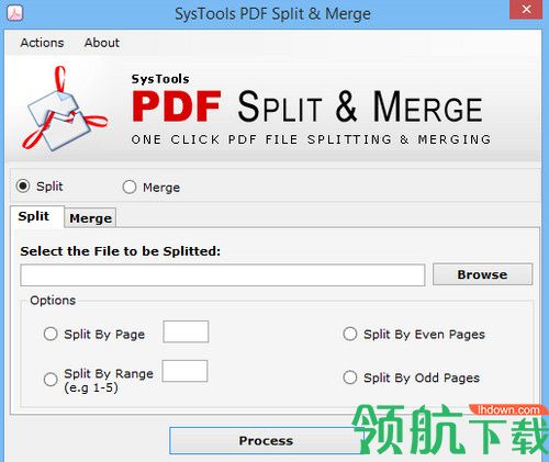 SysTools PDF Split Merge破解版