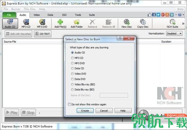 ExpressBurn光盘刻录绿色版