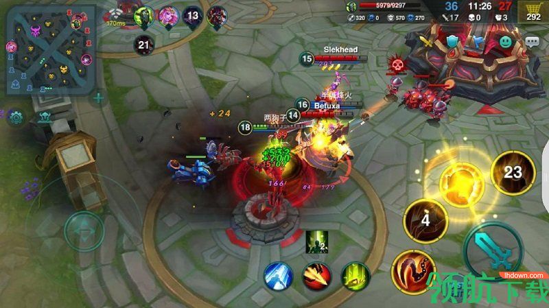 英雄血战5V5中文版破解版