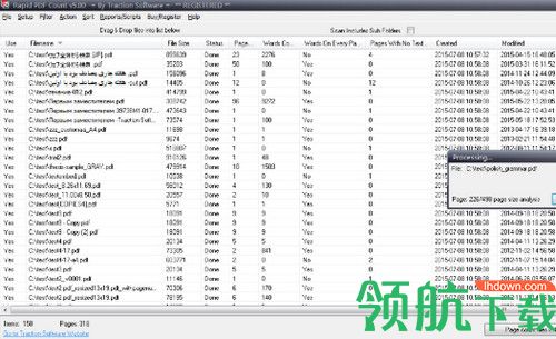 Traction Software Rapid PDF Count破解版