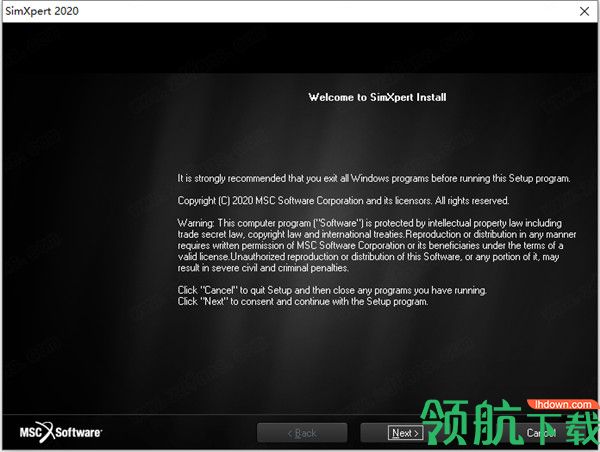 MSCSimXpert2020流体力学仿真工具破解版