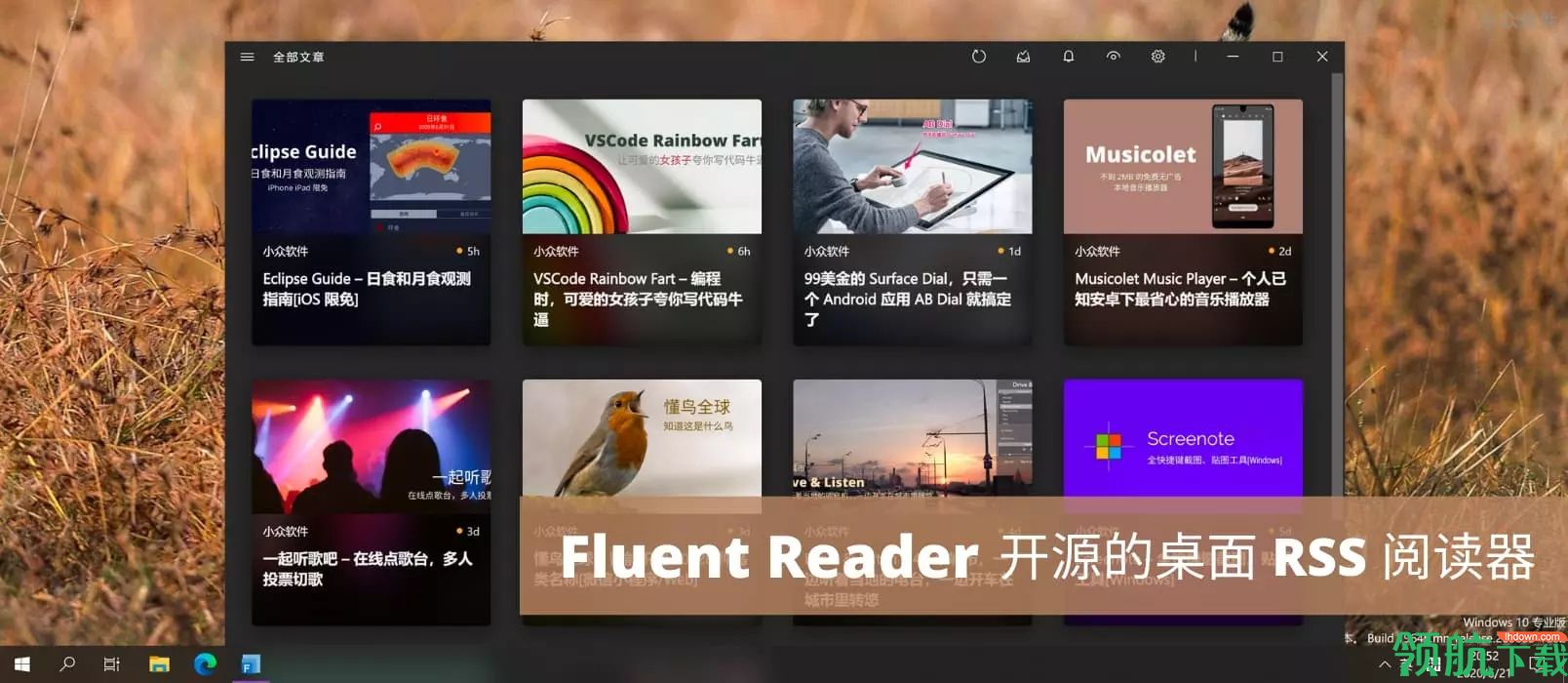 FluentReader阅读工具绿色版