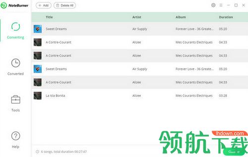 NoteBurner Audio Recorder破解版