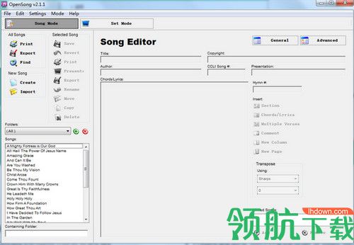 OpenSong免费版