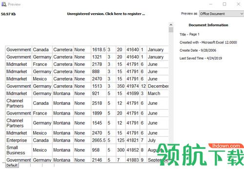 DiskInternals Excel Recovery破解版
