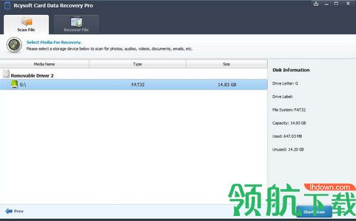 Rcysoft Card Data Recovery Pro破解版
