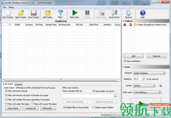 AudioDedupe重复音频查找工具绿色版