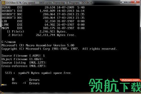 Masm for Windows集成开发环境编写汇编工具官方版