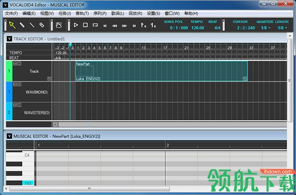 Vocaloid4编辑器中文破解版