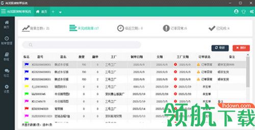尚泷服装制单系统