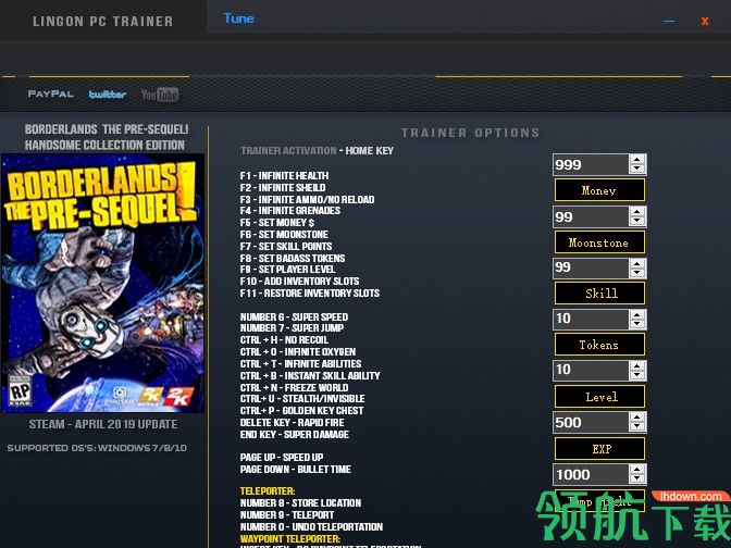 无主之地前传修改器风灵月影版