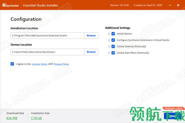SyncfusionEssentialStudioEnterprise2020汉化破解版