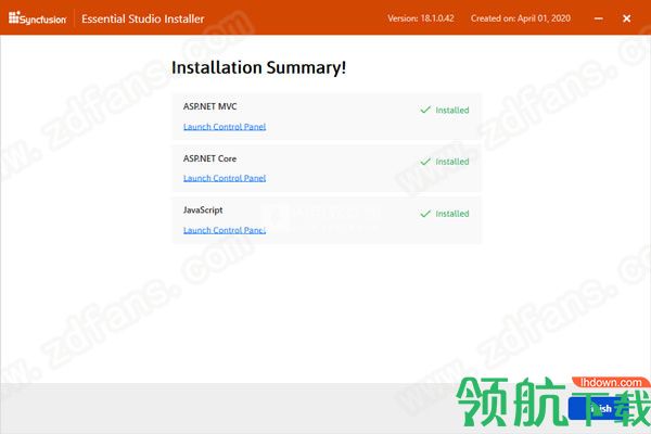 SyncfusionEssentialStudioEnterprise2020汉化破解版