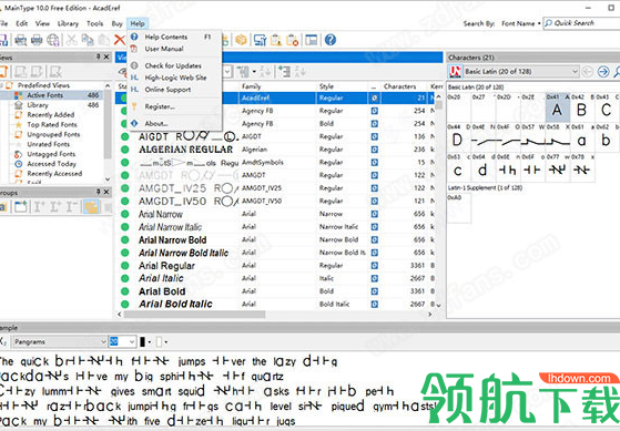 High-LogicMainType系统字体管理破解版