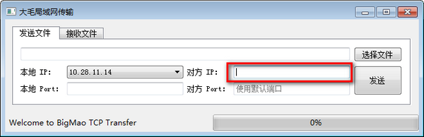大毛局域网传输工具绿色版