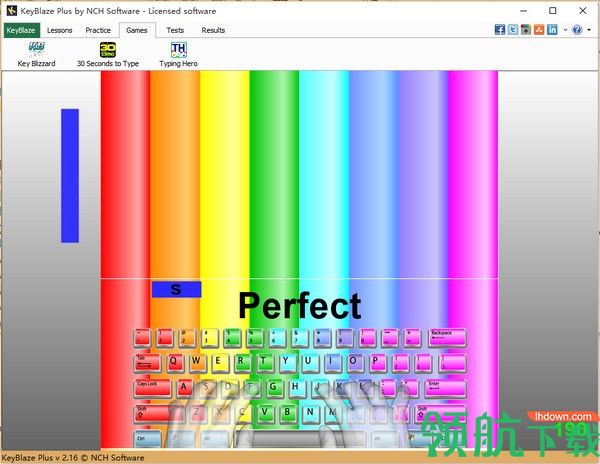 KeyBlazeTypingTutorhi打字练习工具绿色版