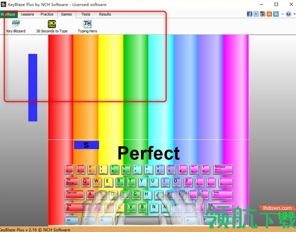 KeyBlazeTypingTutorhi打字练习工具绿色版