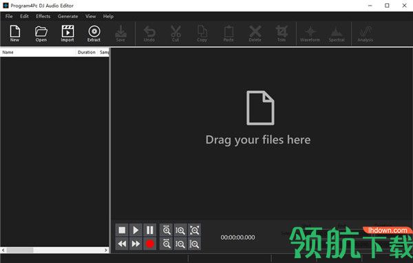 Program4PcDJAudioEditorhi音频编辑破解版
