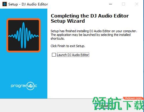Program4PcDJAudioEditorhi音频编辑破解版