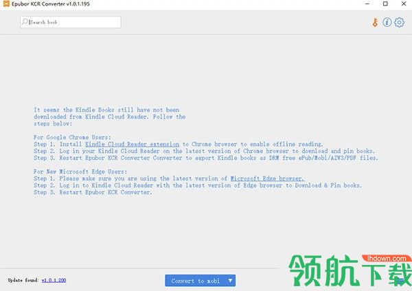 EpuborKCRConverter电子书转换工具绿色版