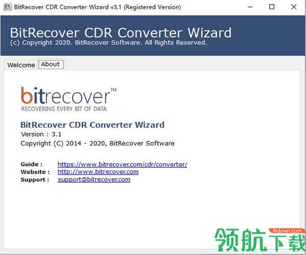 BitRecoverCDRConverterWizard转换工具破解版