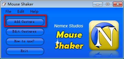 MouseShaker手势自定义工具绿色版