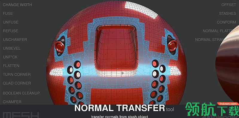 Blender硬表面建模插件MESHmachine