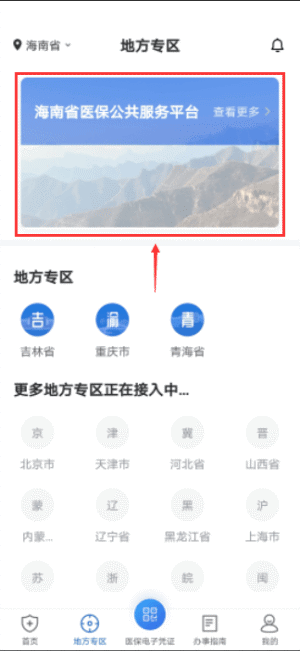 海南国家医保服务平台