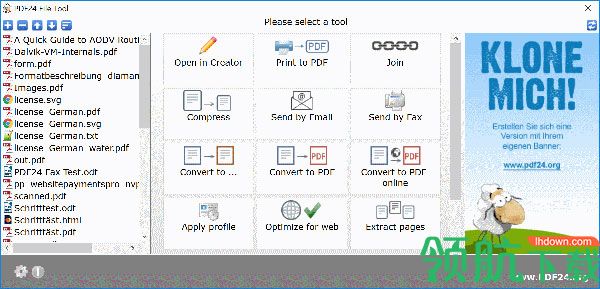 PDF24 Creator(PDF文件制作工具)