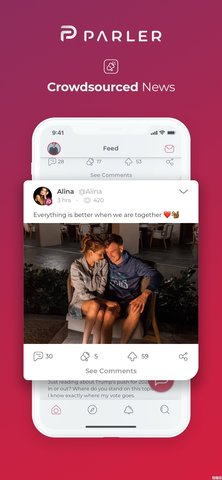 parler app社交软件