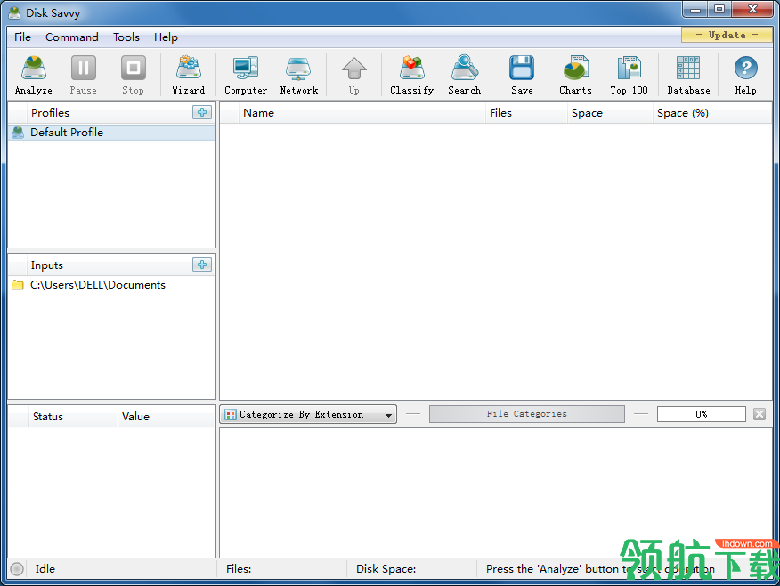 硬盘空间分析工具(Disk Savvy)免费版