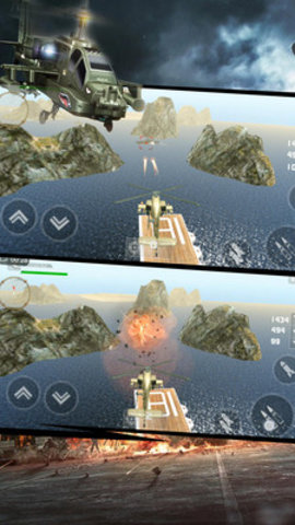 模拟战斗直升机3D手机游戏