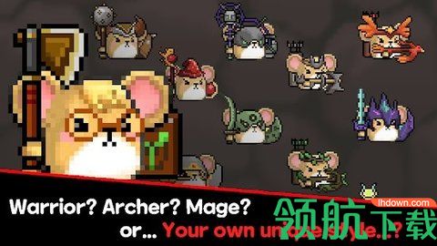 仓鼠英雄和魔幻塔游戏